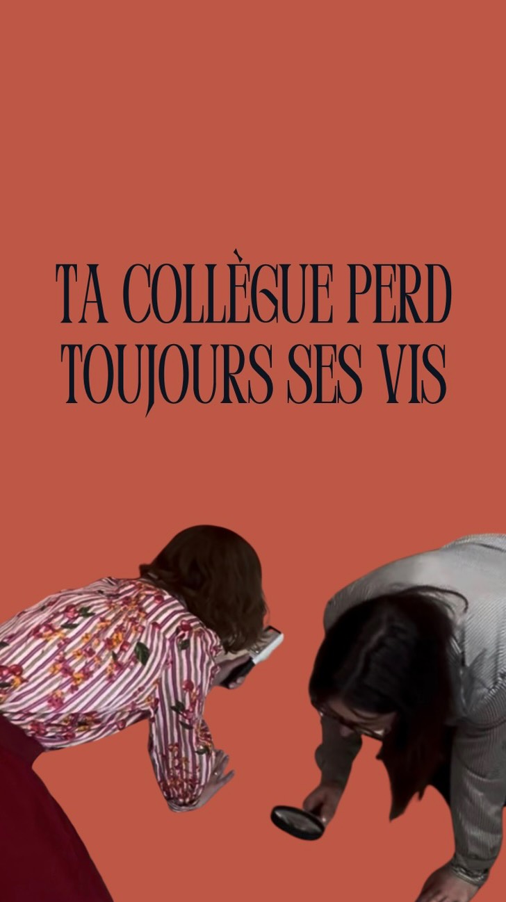 Une pensée à toutes les vis que l’on a jamais retrouvées 🥲 #opticien #humour #amiens #vis #ola