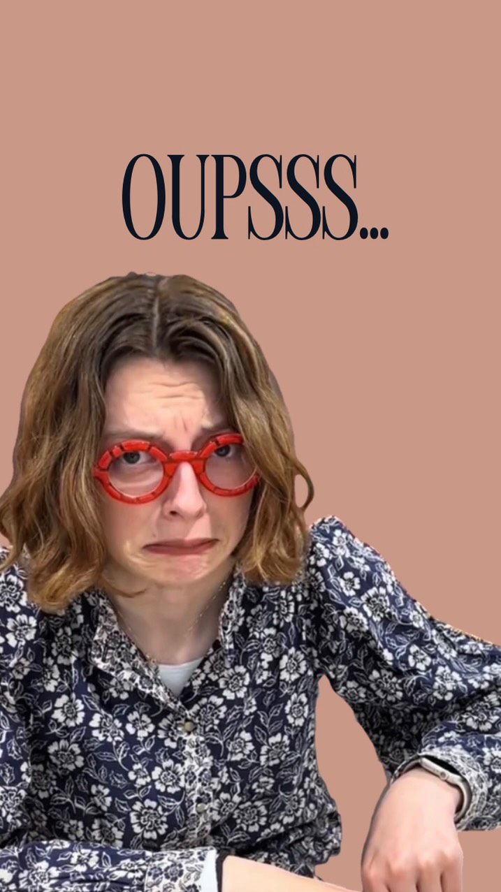 Oupsss 😅 #humour #ola #opticien #amiens #drole