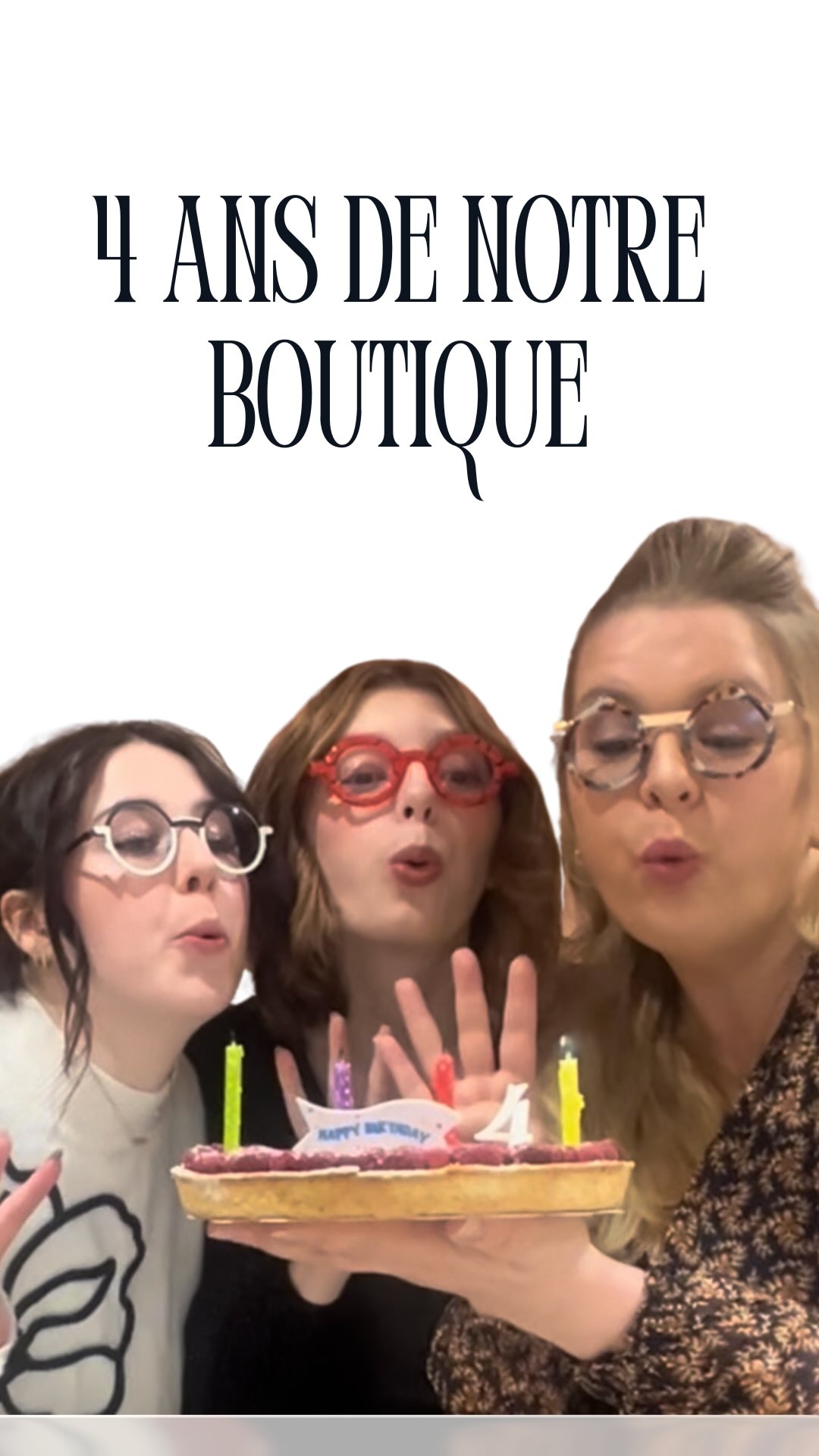 En ce mois de novembre 2025, OLA fête ses 4 ans ✨

Quatre années d’amour, de passion, de belles rencontres et d’aventures incroyables.
Un immense merci à mon mari, qui me soutient au quotidien et rend tout cela possible. 💛

Et surtout… merci à VOUS.
Vous faites vivre OLA chaque jour, vous nous permettez d’aller toujours plus loin, de rêver plus grand et de continuer à évoluer.

Merci pour votre fidélité, votre confiance et votre énergie.
On continue ensemble, et ce n’est que le début. 🫶

#ola #amiens #opticien #lunettes #anniversaire