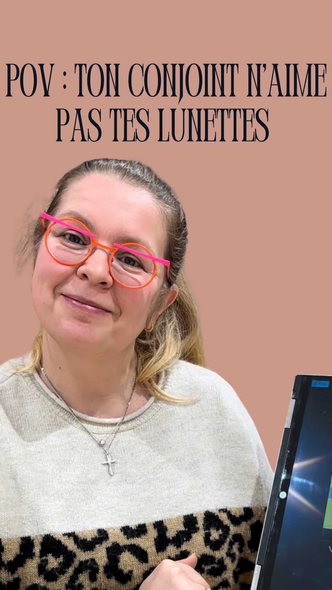 Chez OLA, on a toujours la solution à vos problèmes 🤣 alors qu’attendez vous pour venir trouver LA monture parfaite pour vous ! #humour #ola #opticien #amiens #drole
