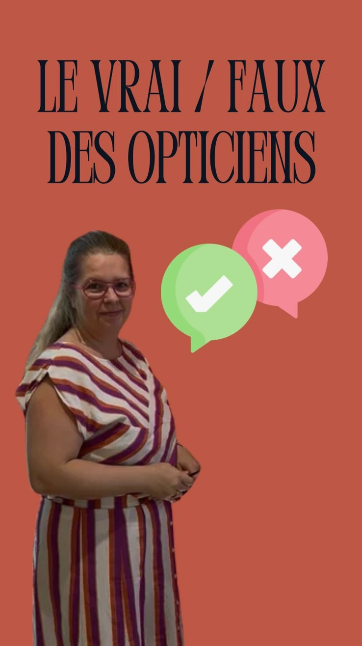 Le vrai ✅ faux ❌ des opticiens

 #opticien #amiens #viral #fyp #ola